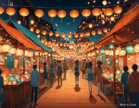 The lantern street