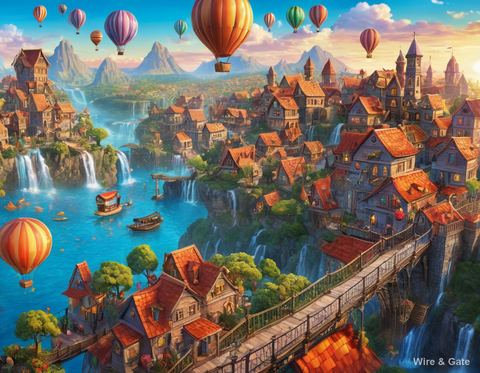 The floating city