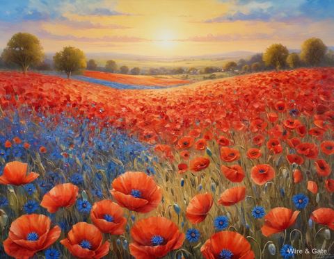 The poppy field