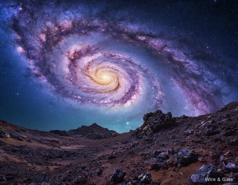 The spiral galaxy