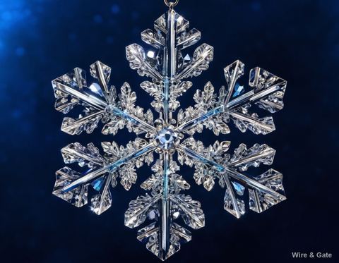 The crystal snowflake
