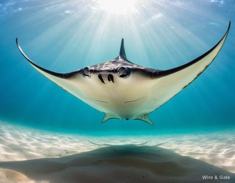 The manta ray