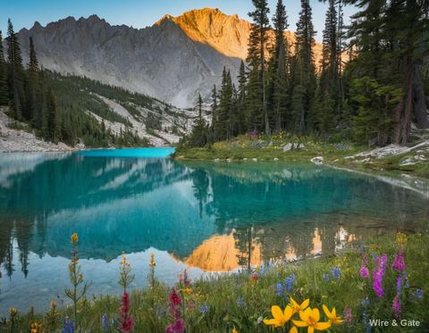 The mirror lake