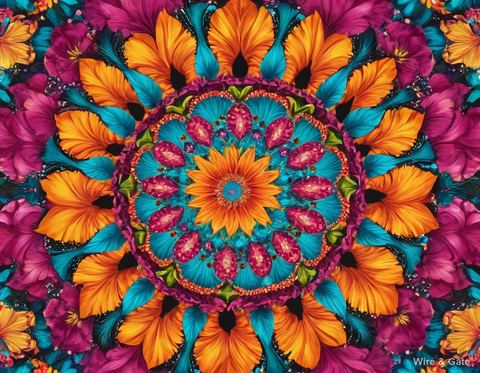 The flower kaleidoscope