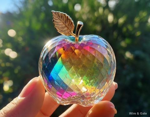 The crystal apple