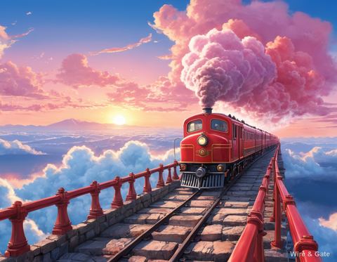 The cloud train